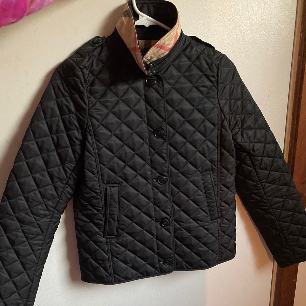 Burberry quilted jacket